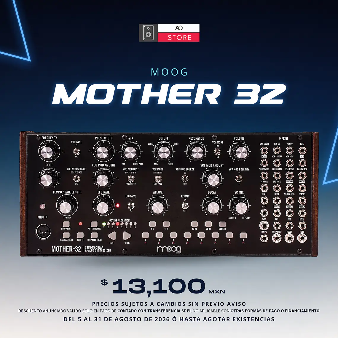 Moog Mother 32 Sintetizador Semi Modular 2
