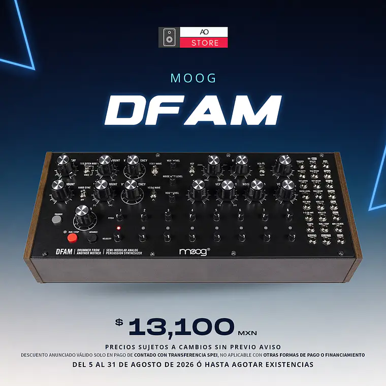 Moog Dfam Sintetizador Semi Modular 1