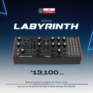 Moog Labyrinth Sintetizador Semi Modular