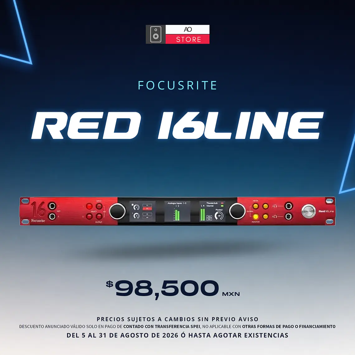 Focusrite Red 16Line Interfaz de Audio 1