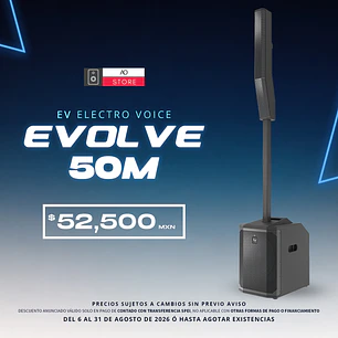 EV Electro Voice Evolve 50M Sistema de Audio en Torre