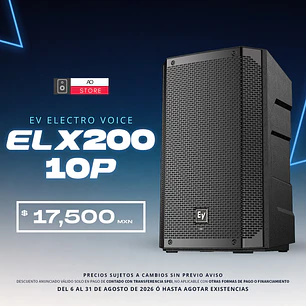 EV Electro Voice ELX200 10P Bocina Activa