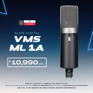 Slate Digital Vms ML 1A Micrófono de Modelado