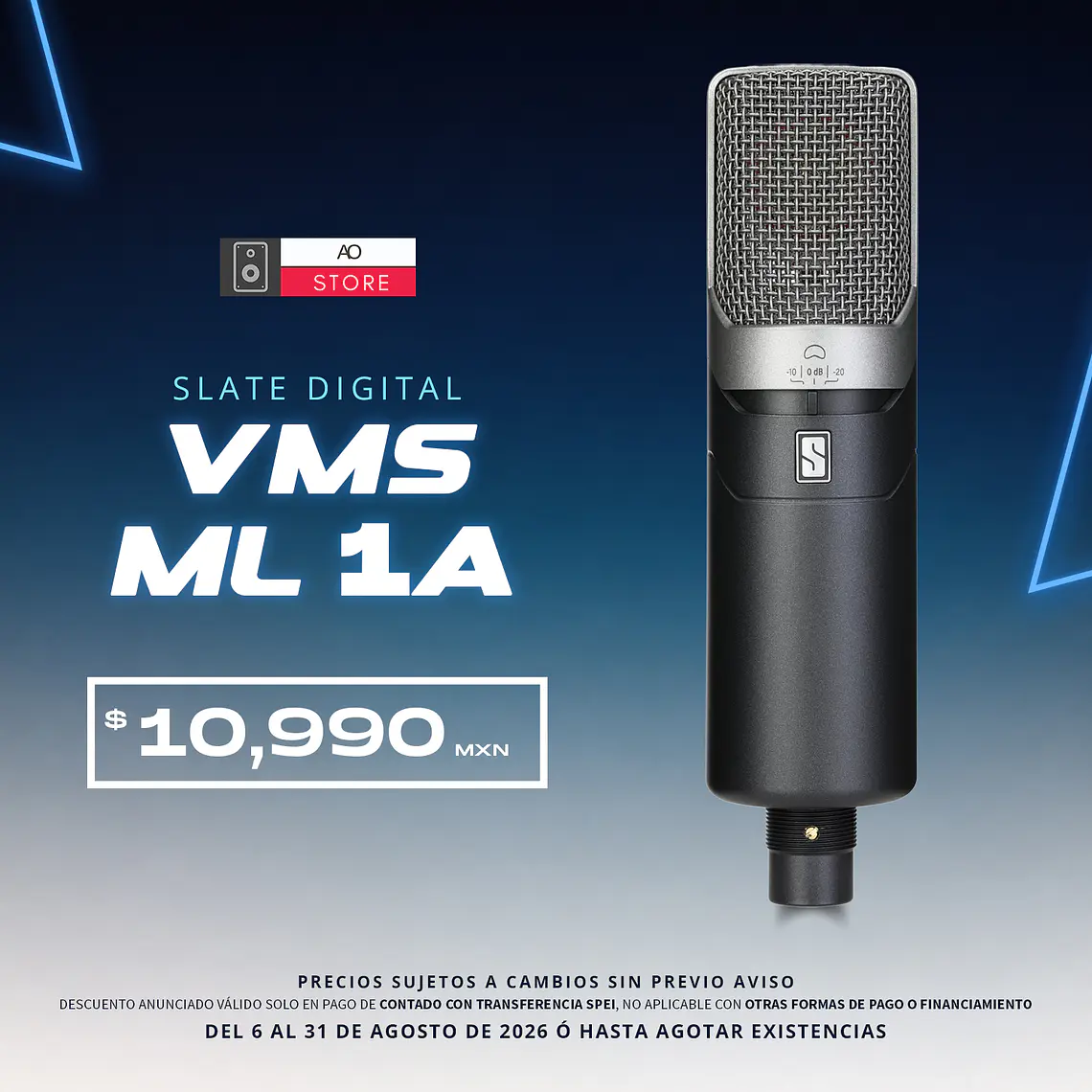 Slate Digital Vms ML 1A Micrófono de Modelado 2