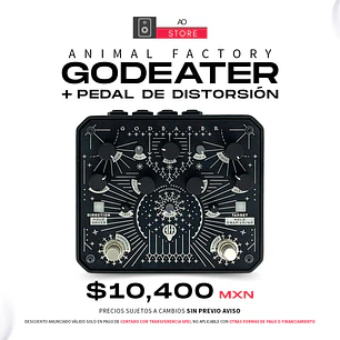 Animal Factory Godeater+ Pedal de Distorsión