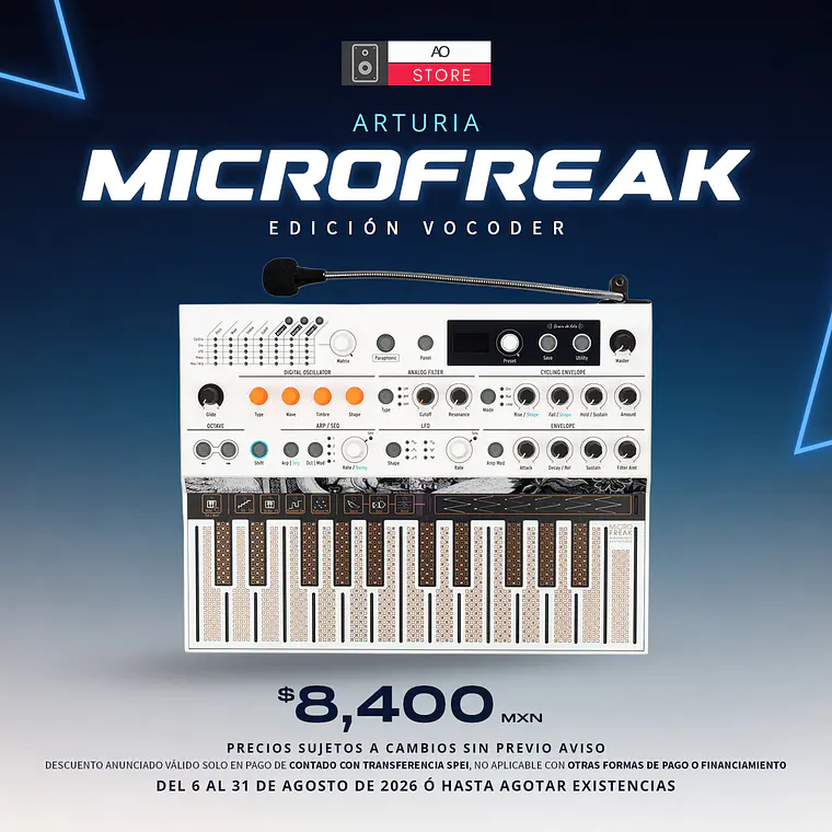 Arturia Microfreak Edición Vocoder Sintetizador Híbrido 2