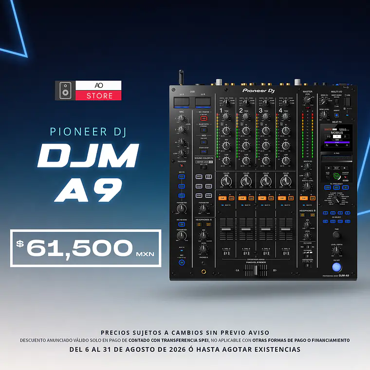 Pioneer DJ DJM A9 Mezcladora para DJ 2