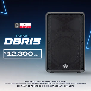 Yamaha DBR15 Bocina Activa