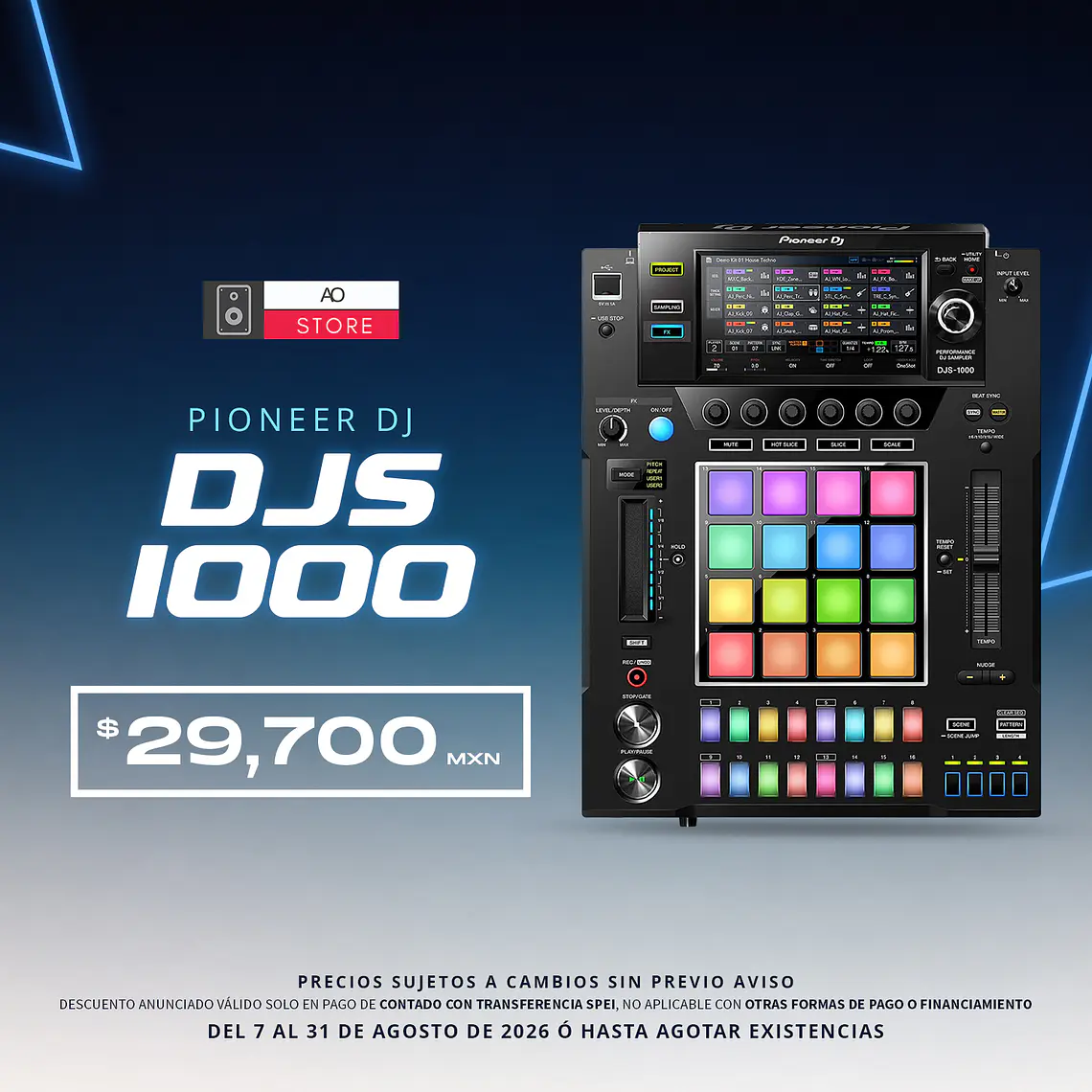 Pioneer DJ DJS 1000 Reproductor para DJ 1