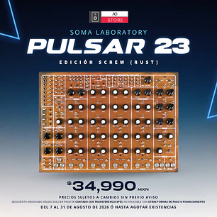 Soma Laboratory Pulsar 23 Screw Edición Rust Caja de Ritmos