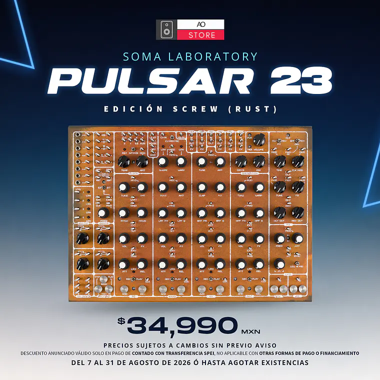 Soma Laboratory Pulsar 23 Screw Edición Rust Caja de Ritmos 2