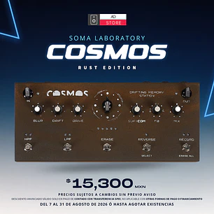 Soma Laboratory Cosmos Drifting Memory Station Edición Rust Pedal de Efectos