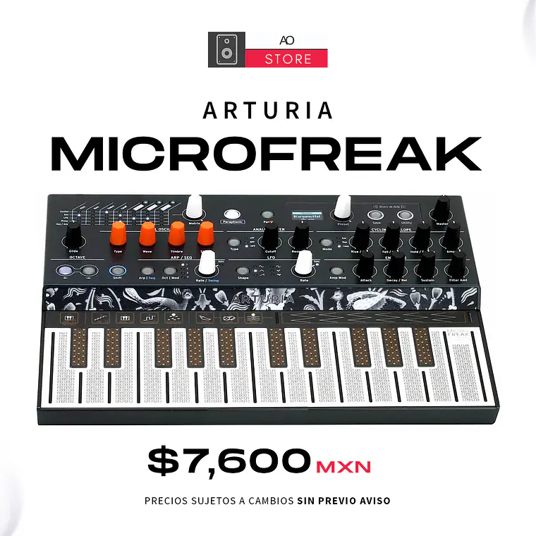 Arturia Microfreak Sintetizador Híbrido 2