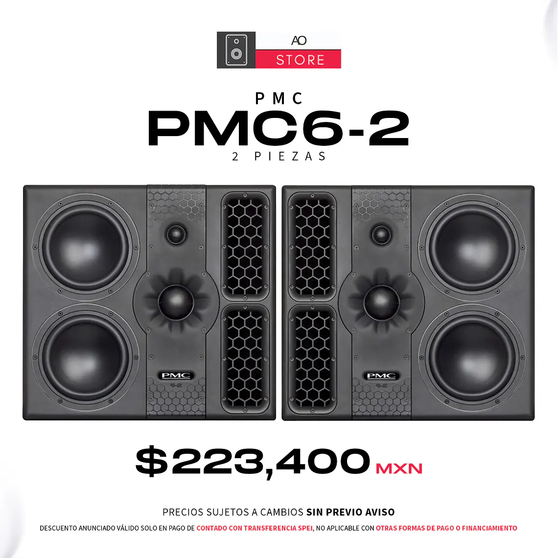 PMC PMC 6-2 Monitores de Estudio (2 Piezas) 2