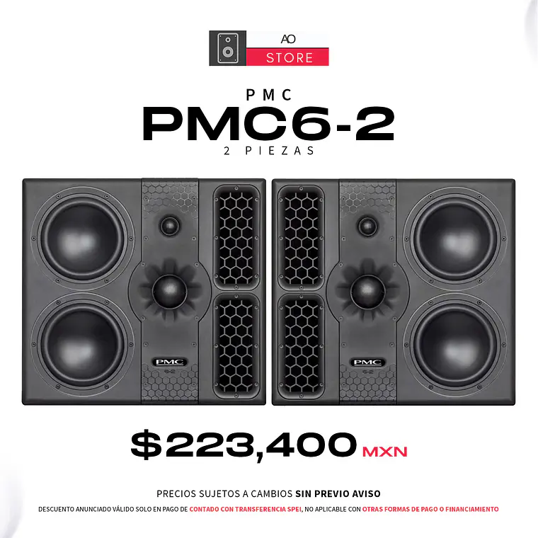 PMC PMC 6-2 Monitores de Estudio (2 Piezas) 2