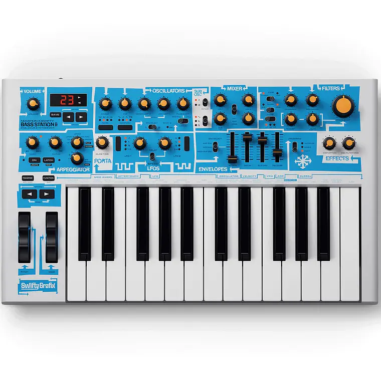 Novation Bass Station II Edición Swifty Sintetizador Analogico 1