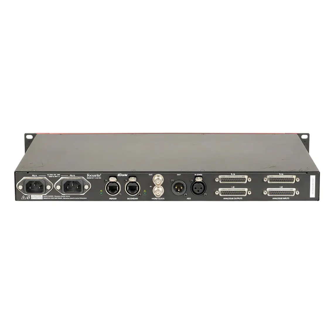 Focusrite RedNet A16R MkII Interfaz de Audio 5