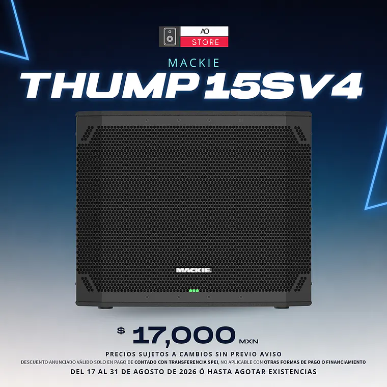 Mackie Thump15sv4 Subwoofer Activo 2