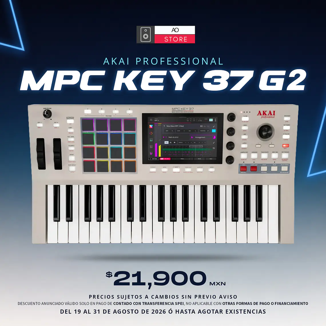 Akai Professional Mpc Key 37 G2 Estacion de Produccion Workstation 2