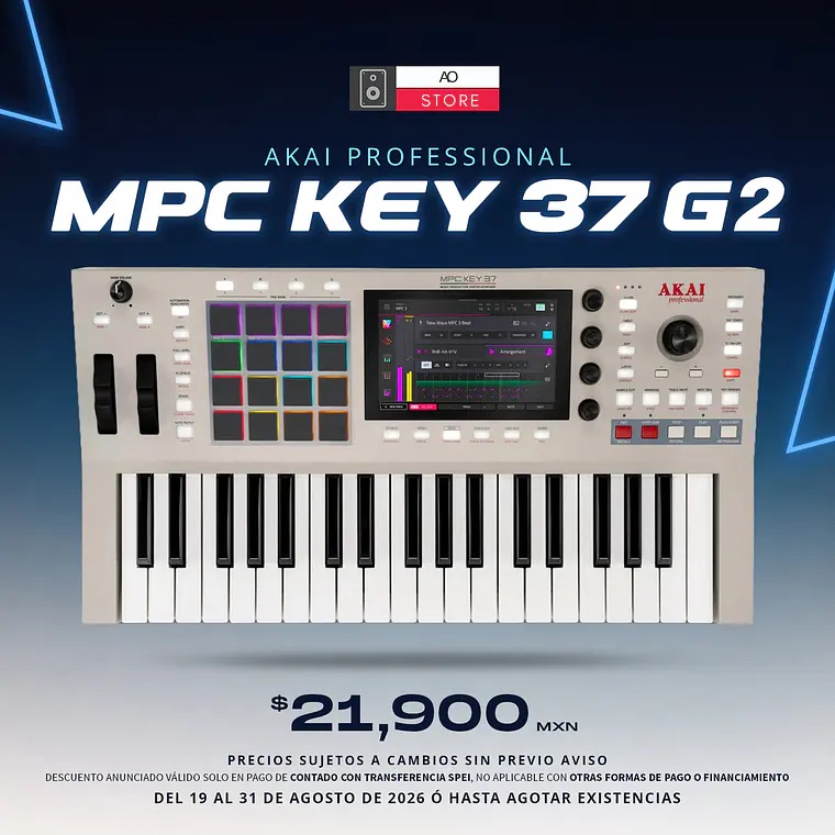 Akai Professional Mpc Key 37 G2 Estacion de Produccion Workstation 2