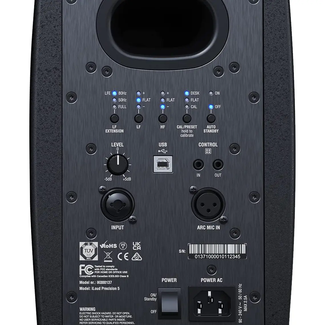 IK Multimedia iLoud Precision 5 Monitores de Estudio (2 Piezas) 4