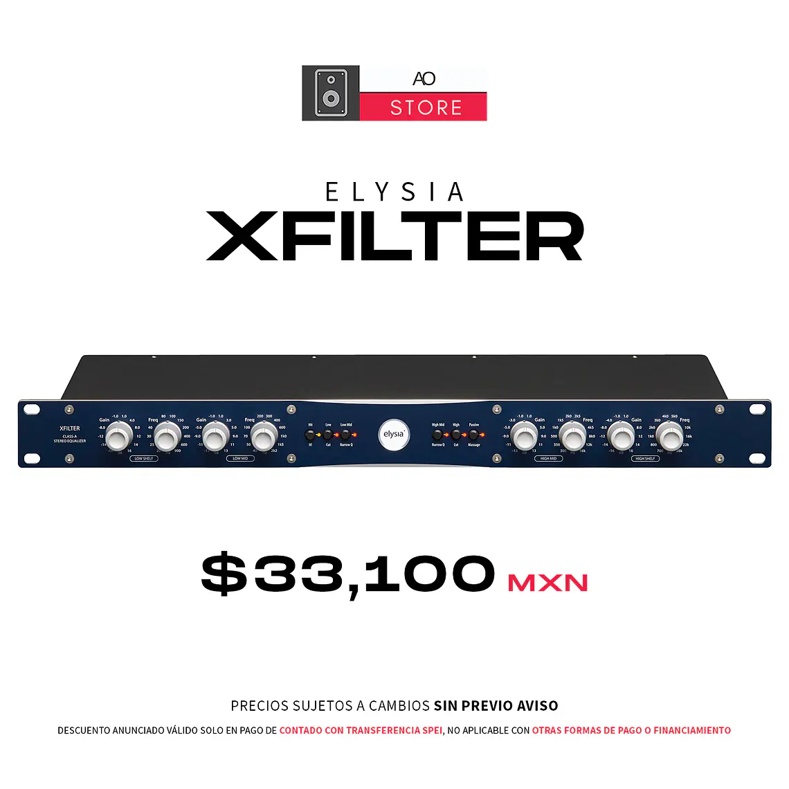 Elysia Xfilter Ecualizador Paramétrico Estéreo 2