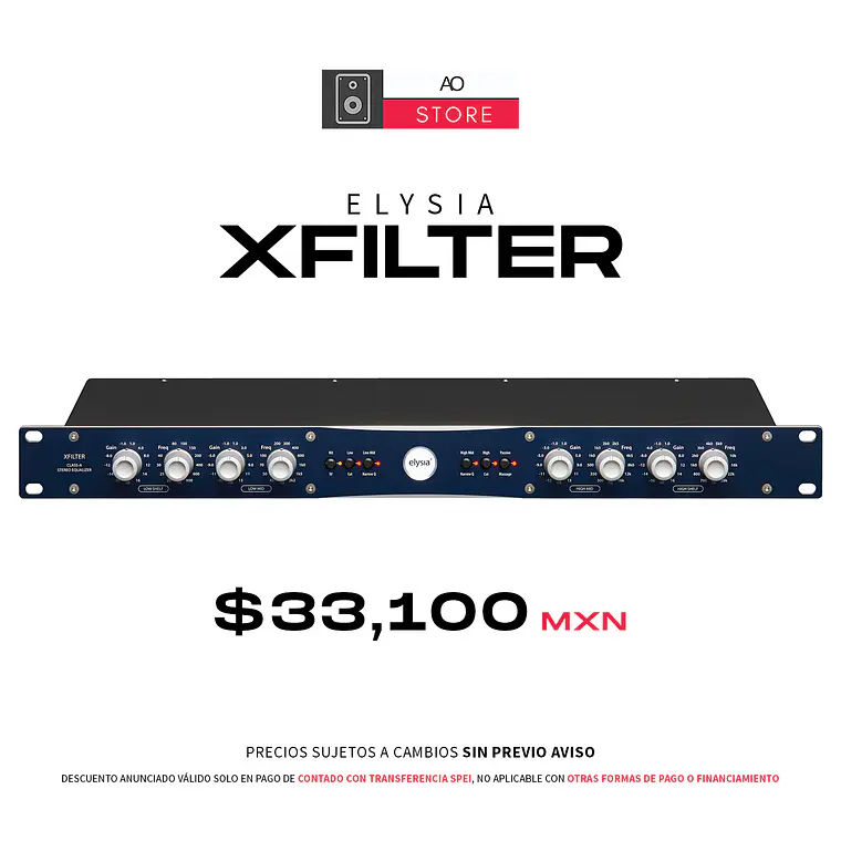 Elysia Xfilter Ecualizador Paramétrico Estéreo 2