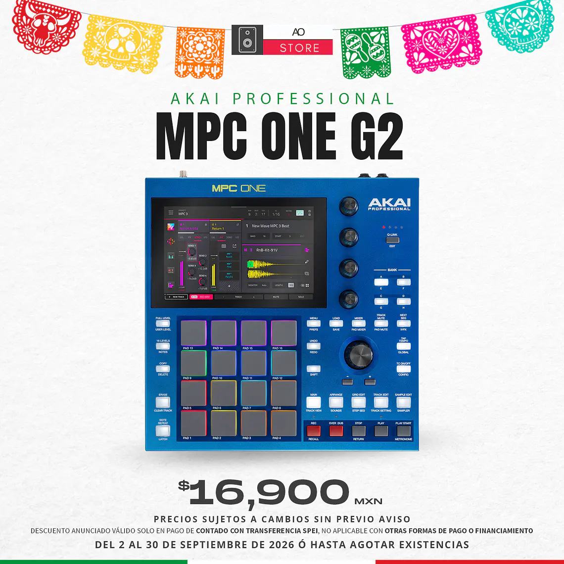Akai Professional Mpc One G2 Estación de Producción Workstation 2