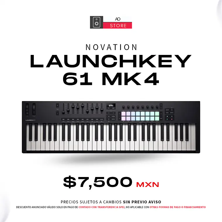 Novation Launchkey 61 Mk4 Teclado Midi 2