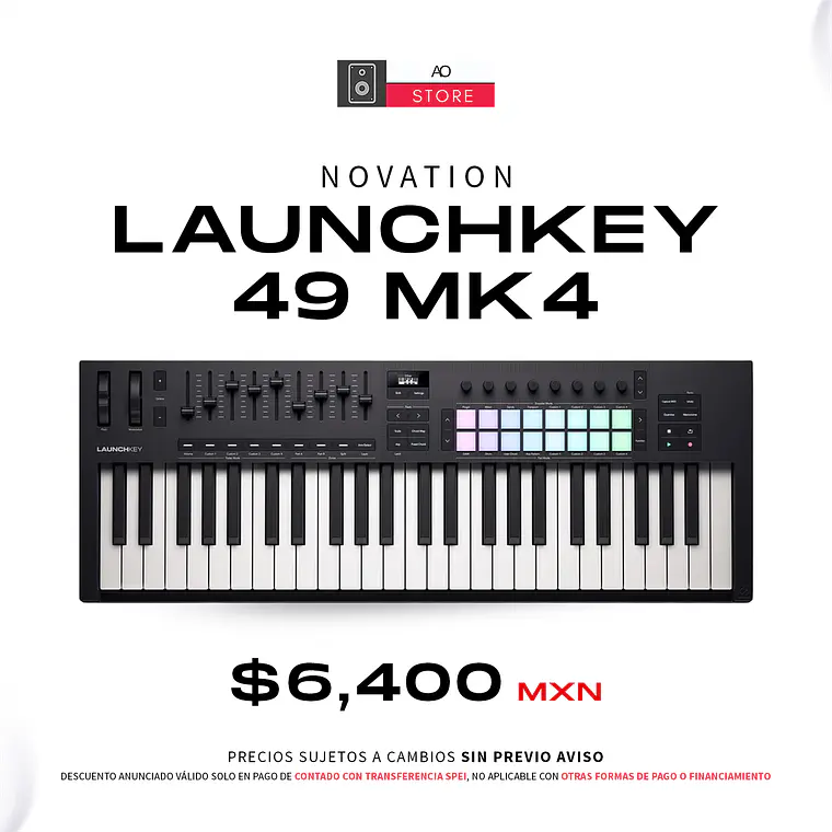 Novation Launchkey 49 Mk4 Teclado Midi 2