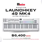 Novation Launchkey 49 Mk4 Edición Limitada White Teclado Midi - Miniatura 2