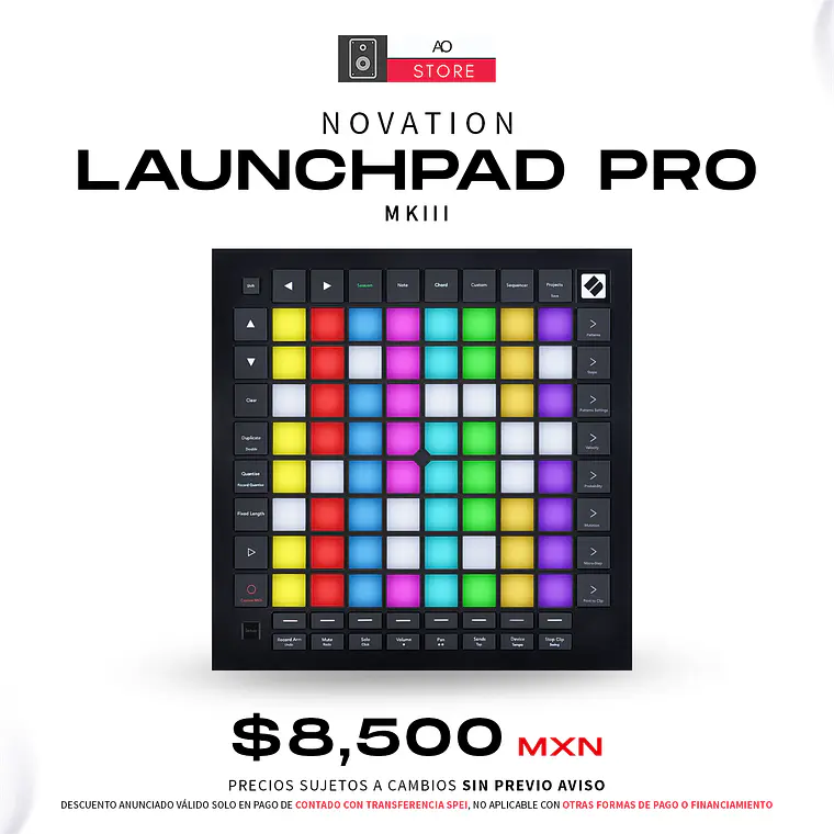Novation Launchpad Pro MkIII Superficie Midi 2