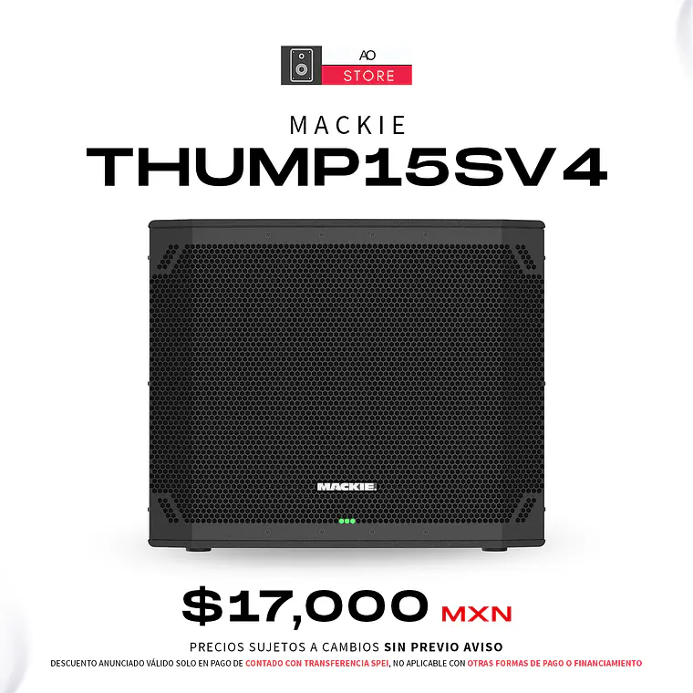 Mackie Thump15sv4 Subwoofer Activo 2