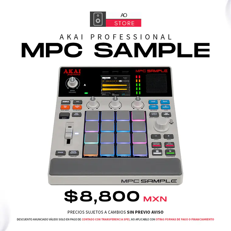 Akai Professional Mpc Sample Estación de Producción Workstation 2