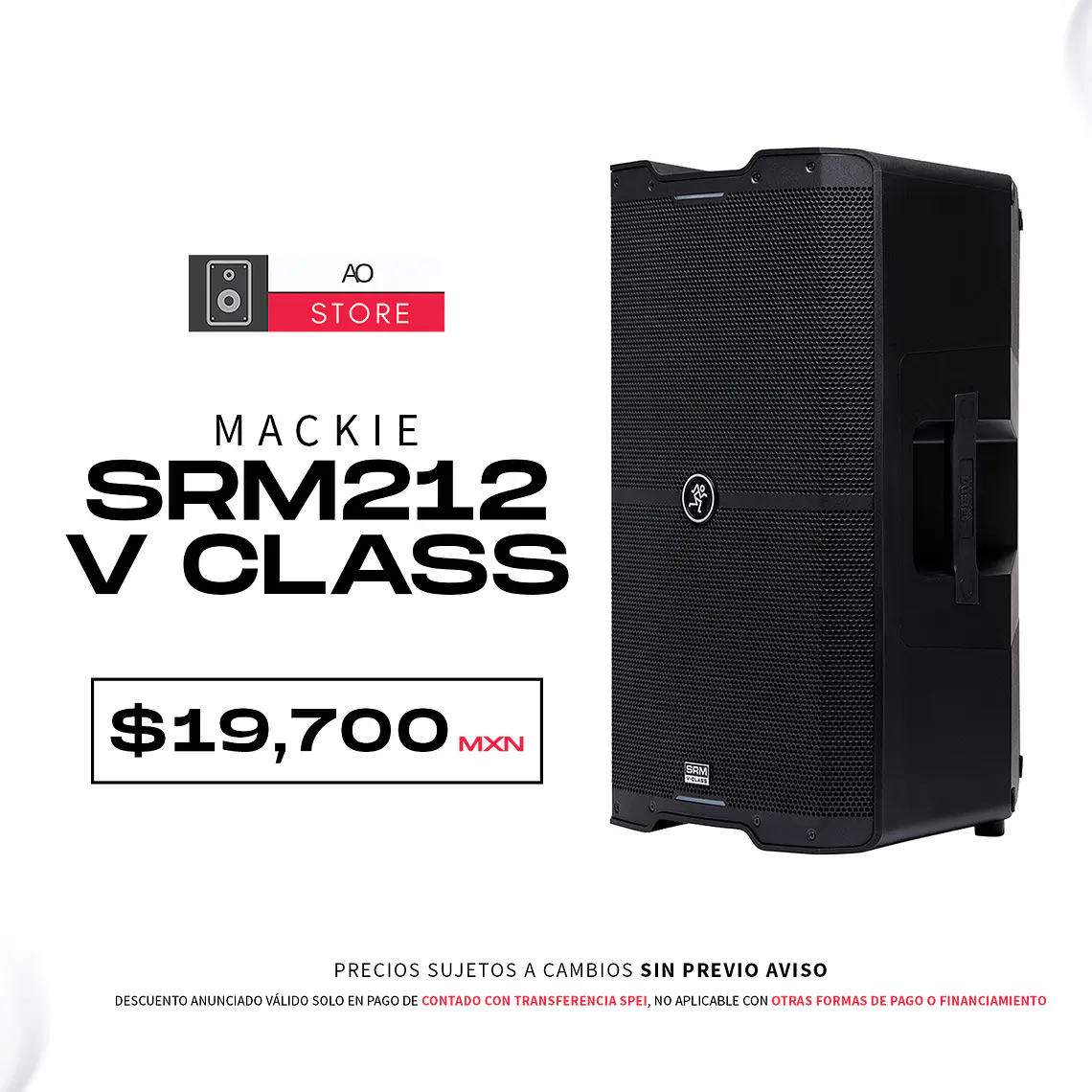 Mackie SRM212 V Class Bocina Activa 2