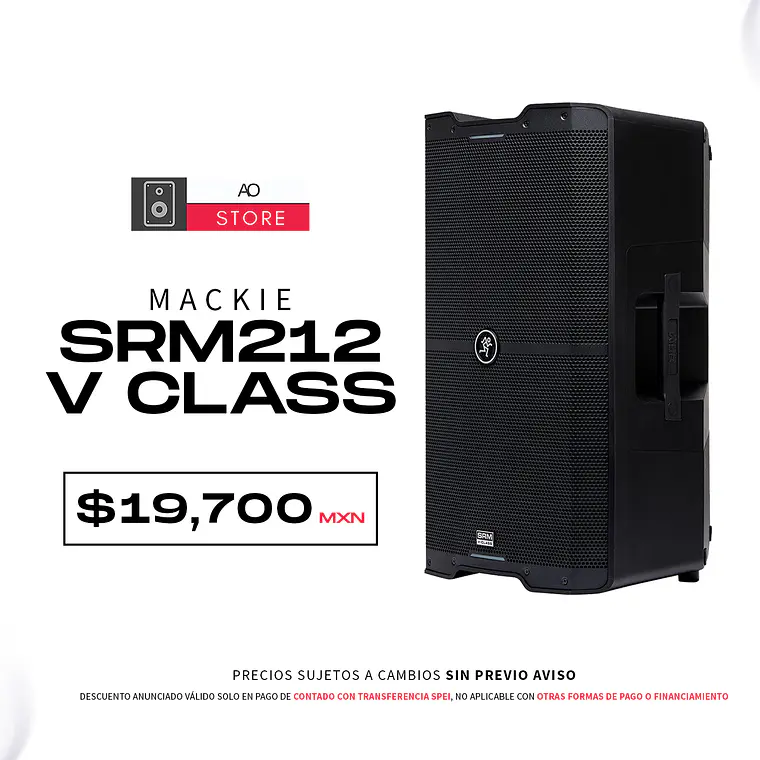Mackie SRM212 V Class Bocina Activa 2