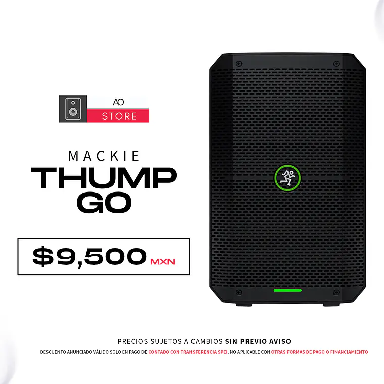 Mackie Thump Go Bocina Activa con Bateria 2