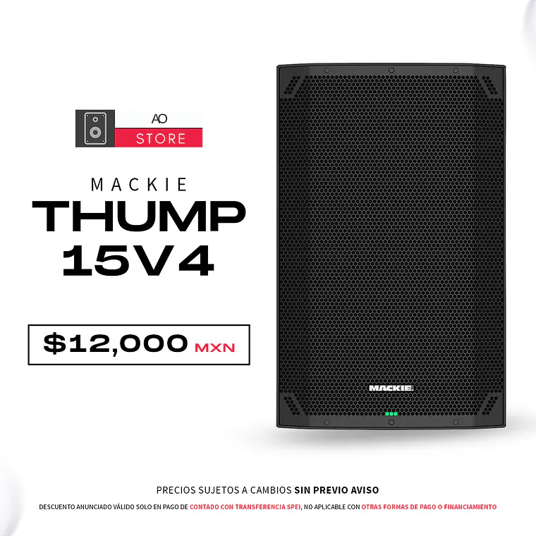 Mackie Thump15v4 Bocina Activa 2