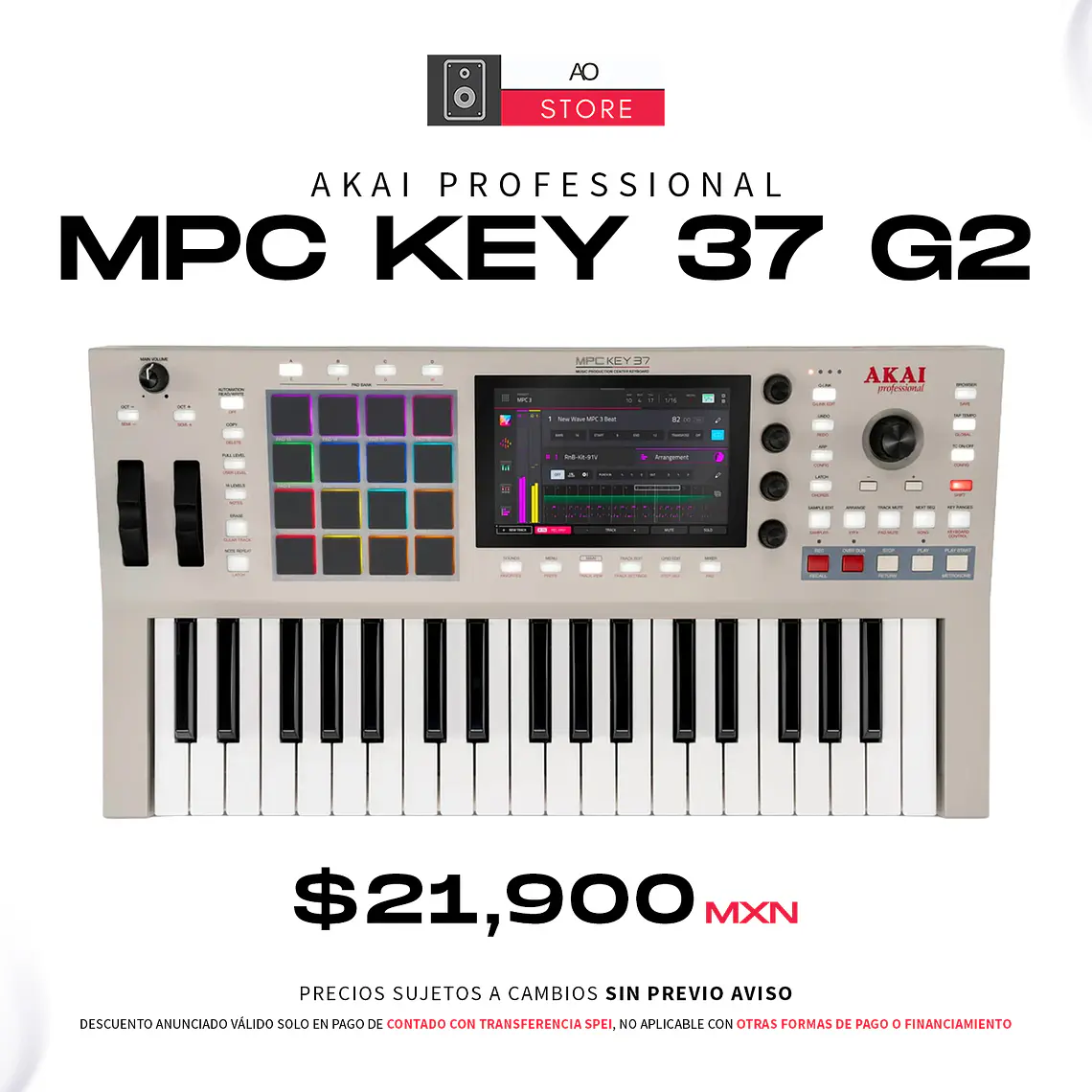 Akai Professional Mpc Key 37 G2 Estacion de Produccion Workstation 2