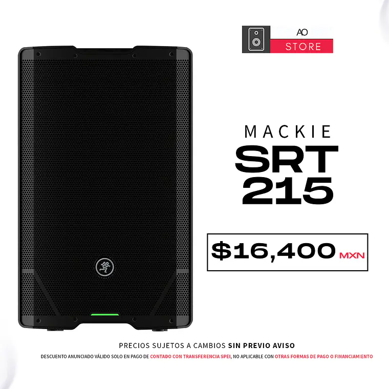 Mackie SRT215 Bocina Activa 2