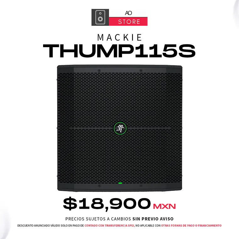 Mackie Thump115S Subwoofer Activo 2