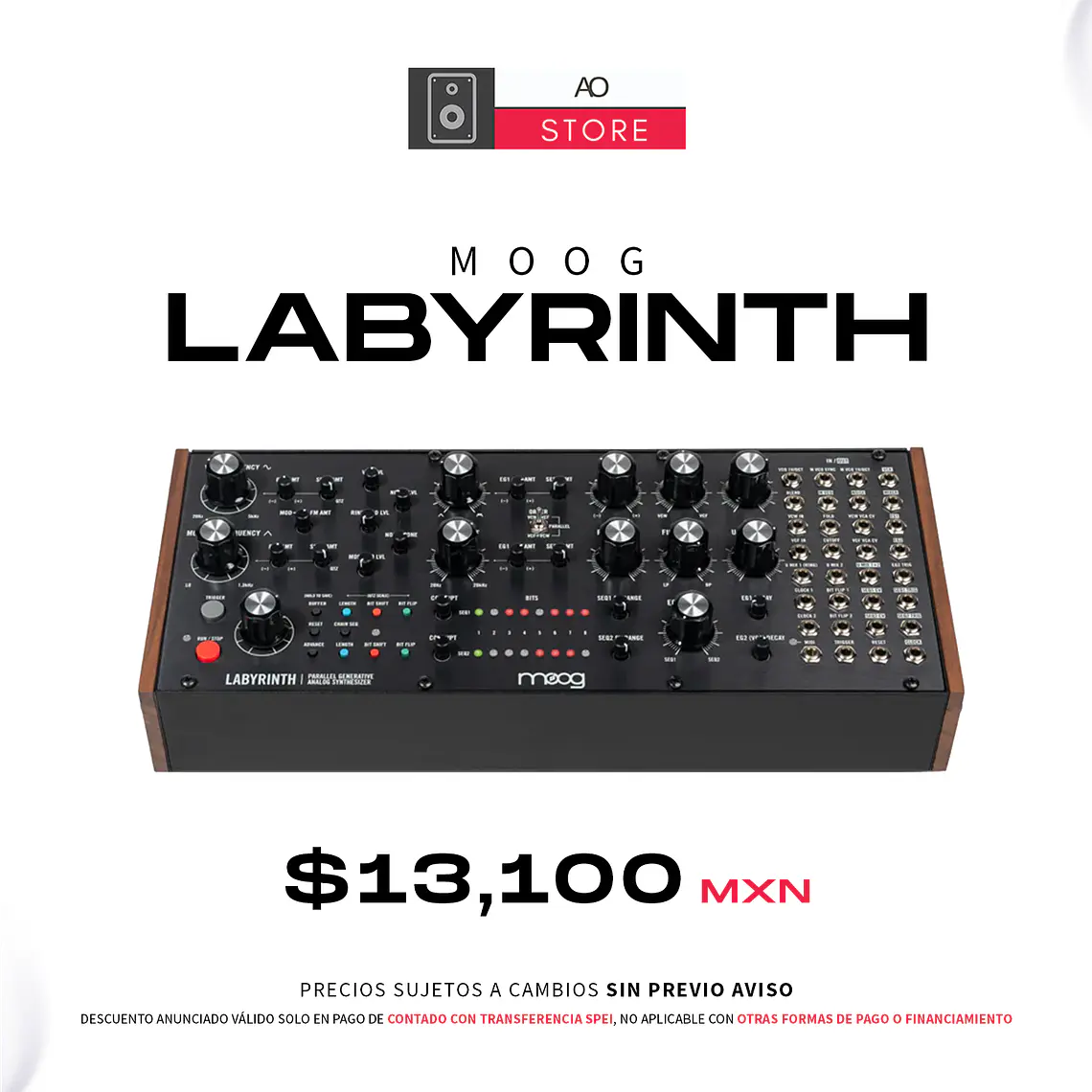 Moog Labyrinth Sintetizador Semi Modular 2