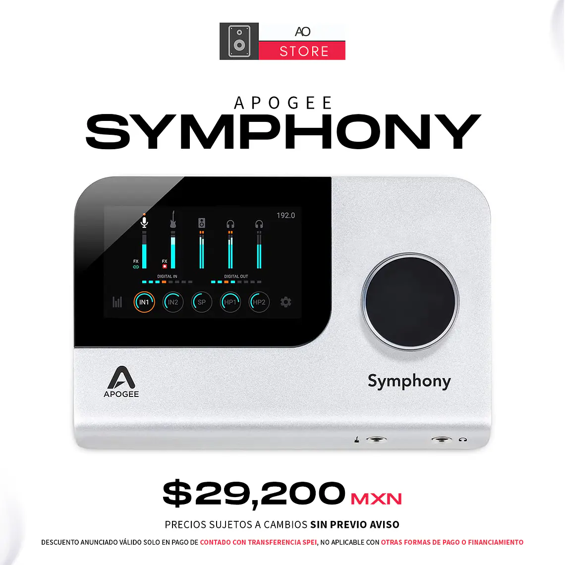 Apogee Symphony Desktop Interfaz de Audio  2