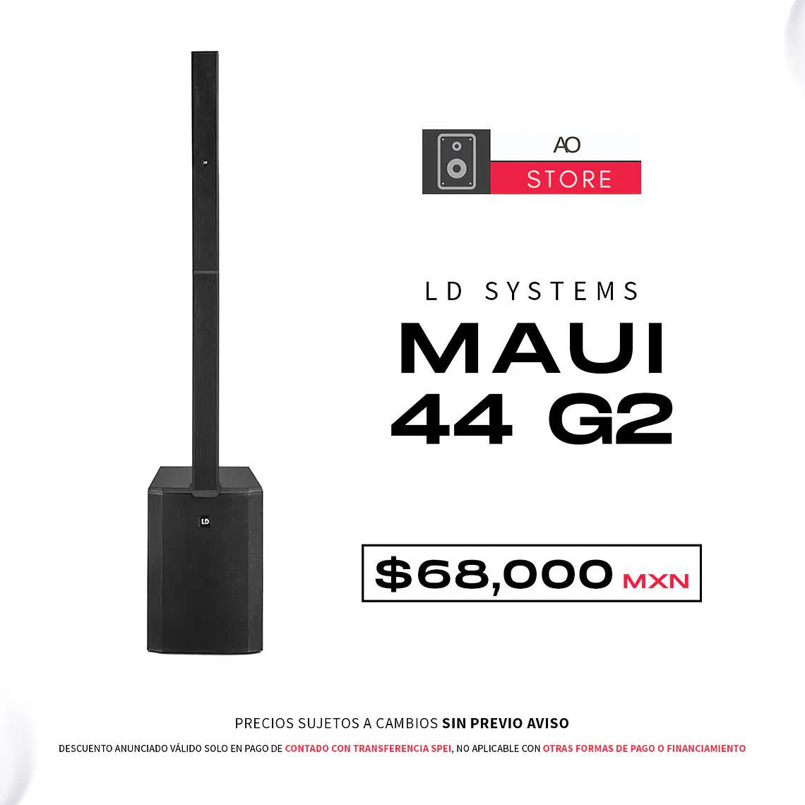 Ld Systems Maui 44 G2 Sistema de Audio en Torre 2