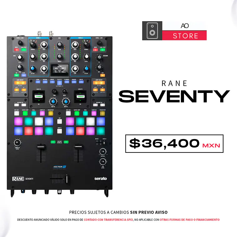 Rane Seventy Mezcladora Para Dj  2