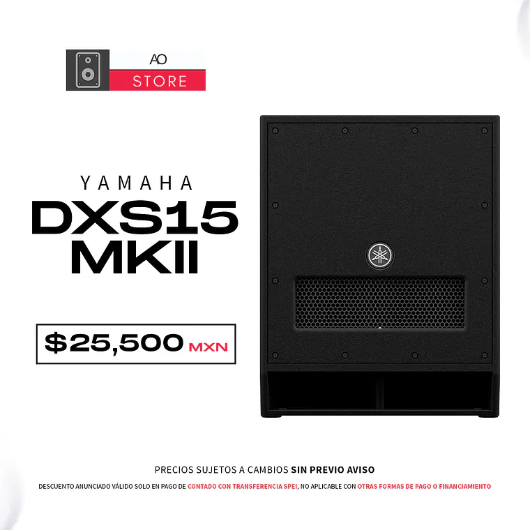 Yamaha Dxs15 mkII Subwoofer Activo  2