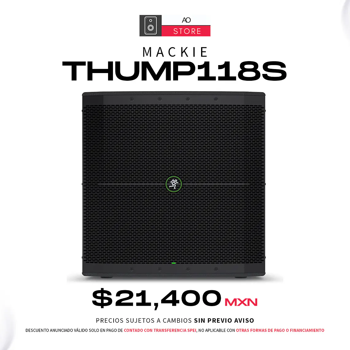 Mackie Thump118S Subwoofer Activo 2