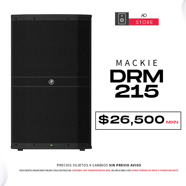 Mackie DRM215 Bocina Activa 6