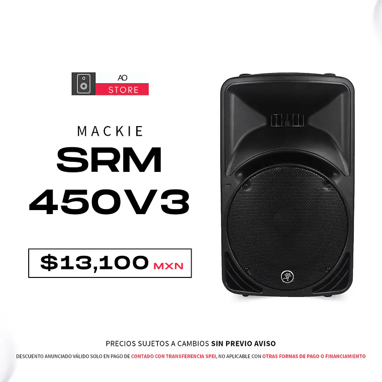 Mackie SRM450v3 Bocina Activa 2