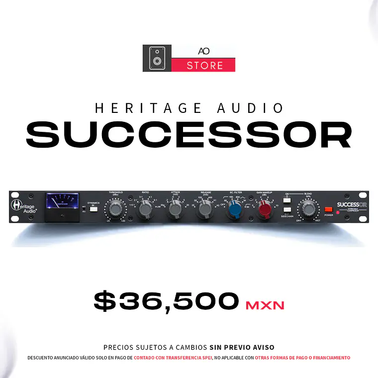 Heritage Audio Successor Bus Compresor Estéreo 2